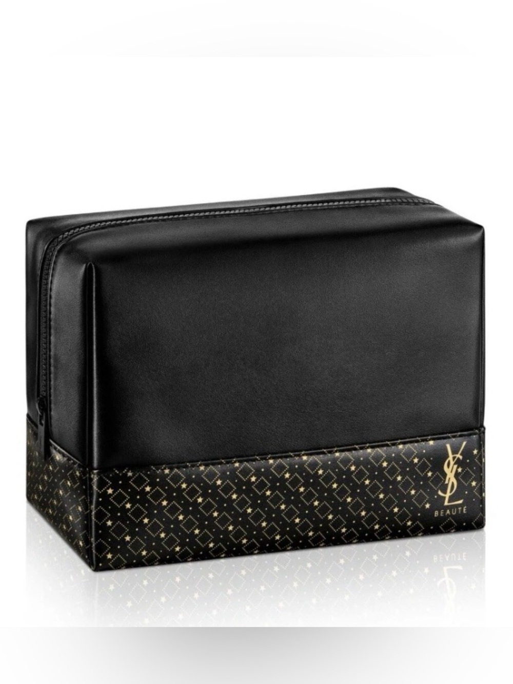 ☀️Yves Saint Laurent Black with Gold Small Pouch☀️